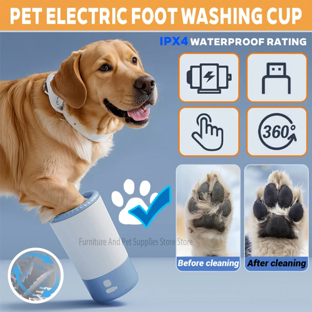 Automatic Pet Paw Cleaner