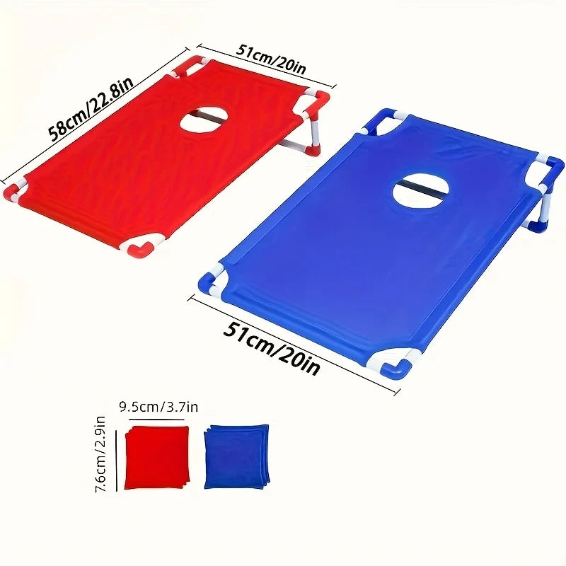 Fourth of July Portable Cornhole Game Set